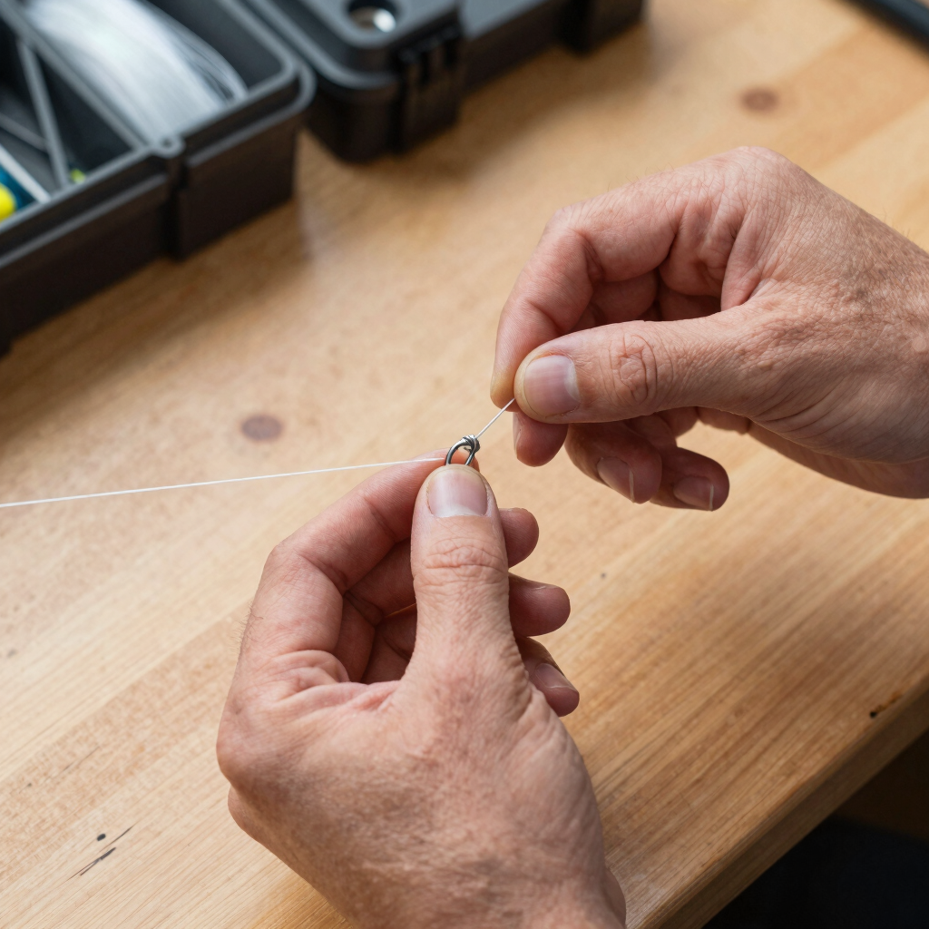 Essential Knot Tying for Secure Lure and Hook Rigging